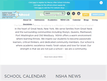 Tablet Screenshot of nsha.org